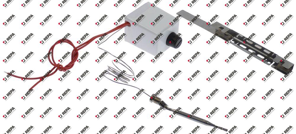 Sicherheitsthermostat 1-polig 1NC Fühler ø 6mm