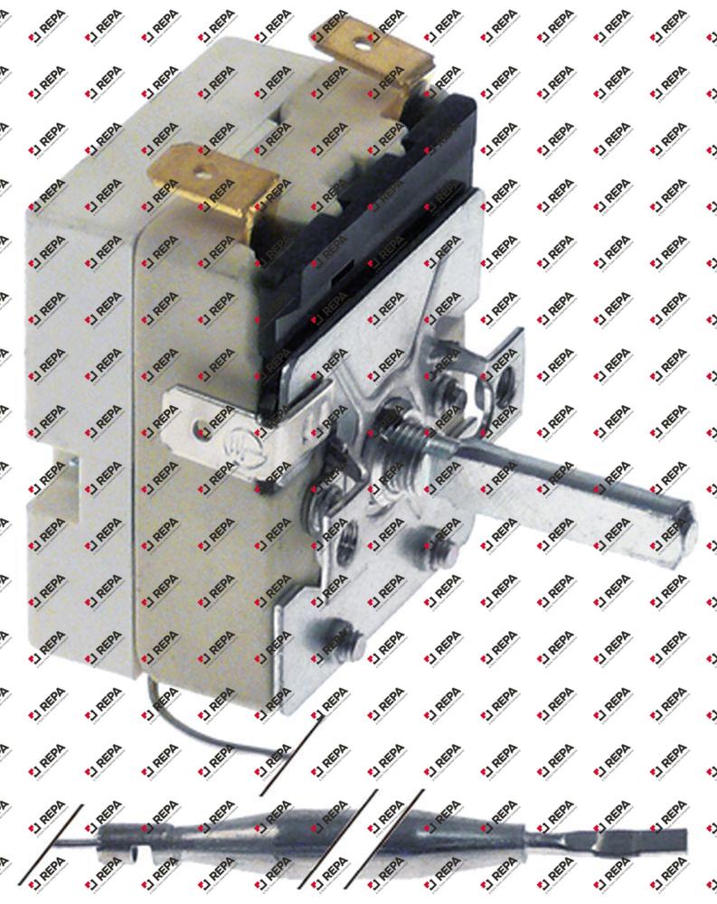 Regelthermostat T.max. 185°C 2-polig 1NO 16A