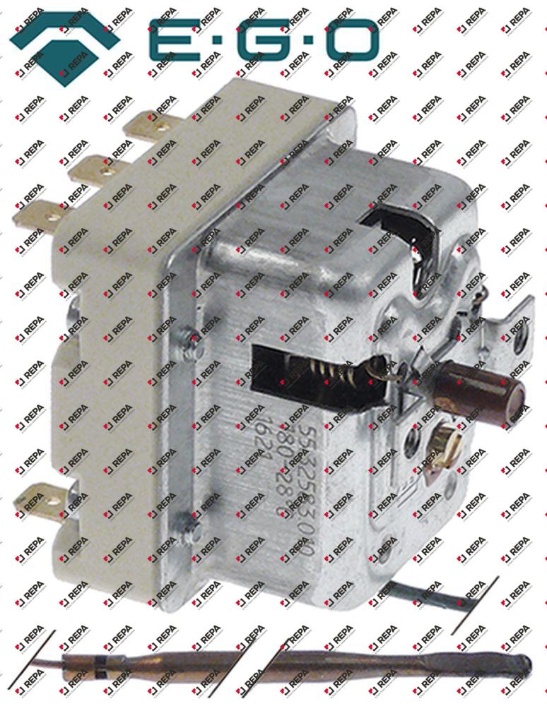 Sicherheitsthermostat Abschalttemp. 180°C 3-polig