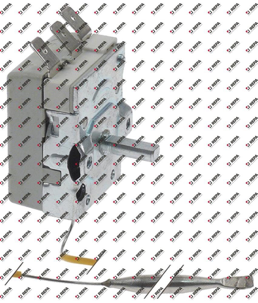 Thermostat TECASA T.max. 85 °C 1 -polig 1CO 6 A