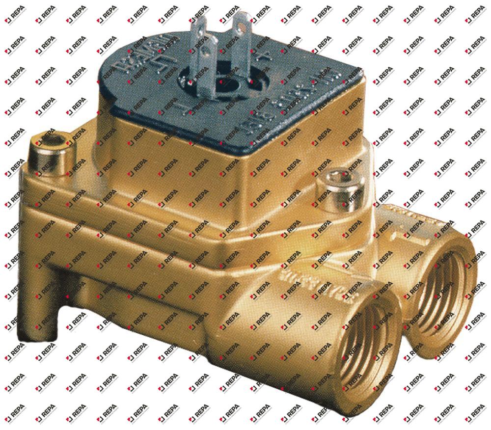 flow meter thread 1/4" brass male faston 2.8mm