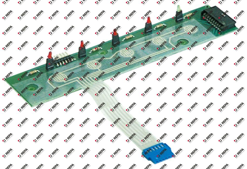 keypad PCB mounting pos. left