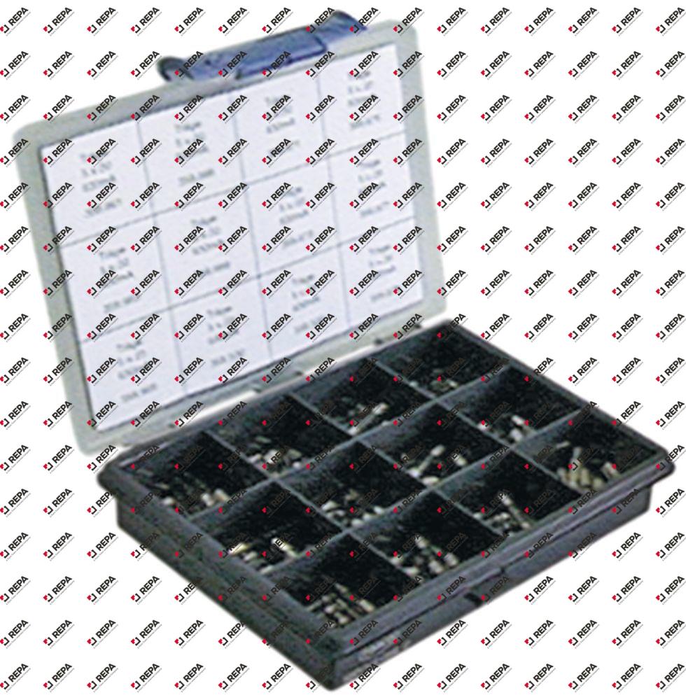 Juego de fusibles finos nominal 250 V retardado
