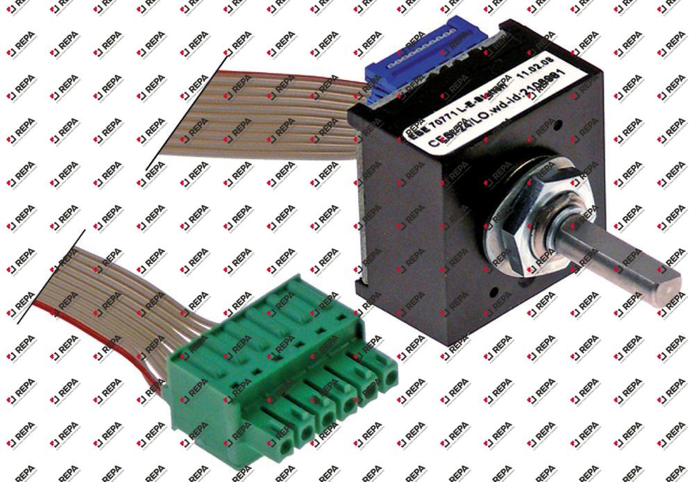 potentiometer met impulsfunctie