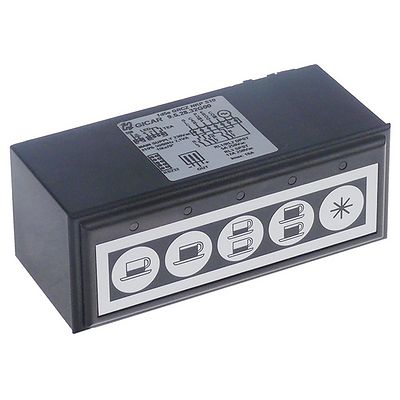 πληκτρολόγιο Μ 117mm W 46mm 230V μαύρο/ασημί κουμπιά 5 τύπος 1d5e GRCZ NKP S10  φωτισμός LED