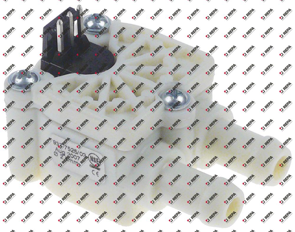 flow meter hose ø 10,5mm plastic approval NSF