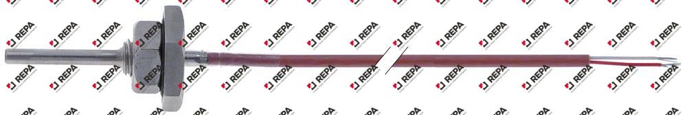 temperature probe Pt1000 cable PTFE