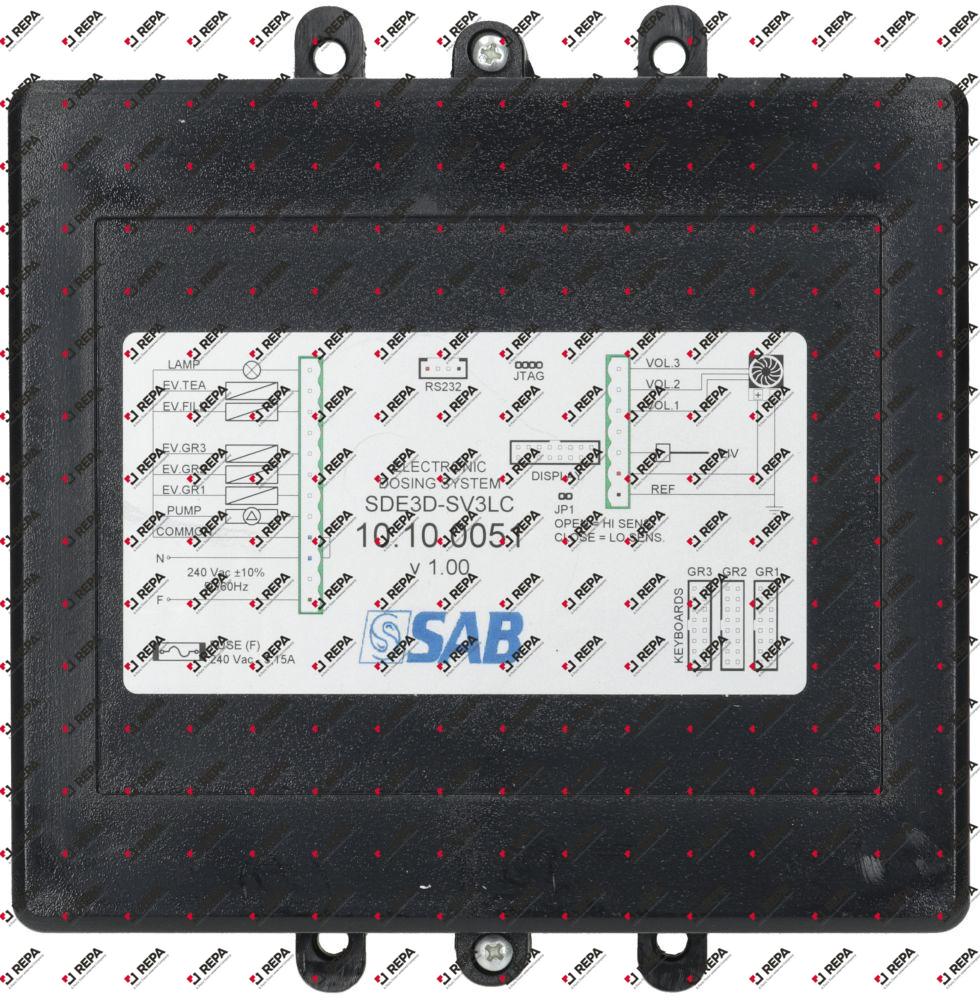 central unit 230V 50/60Hz 3 groups type 