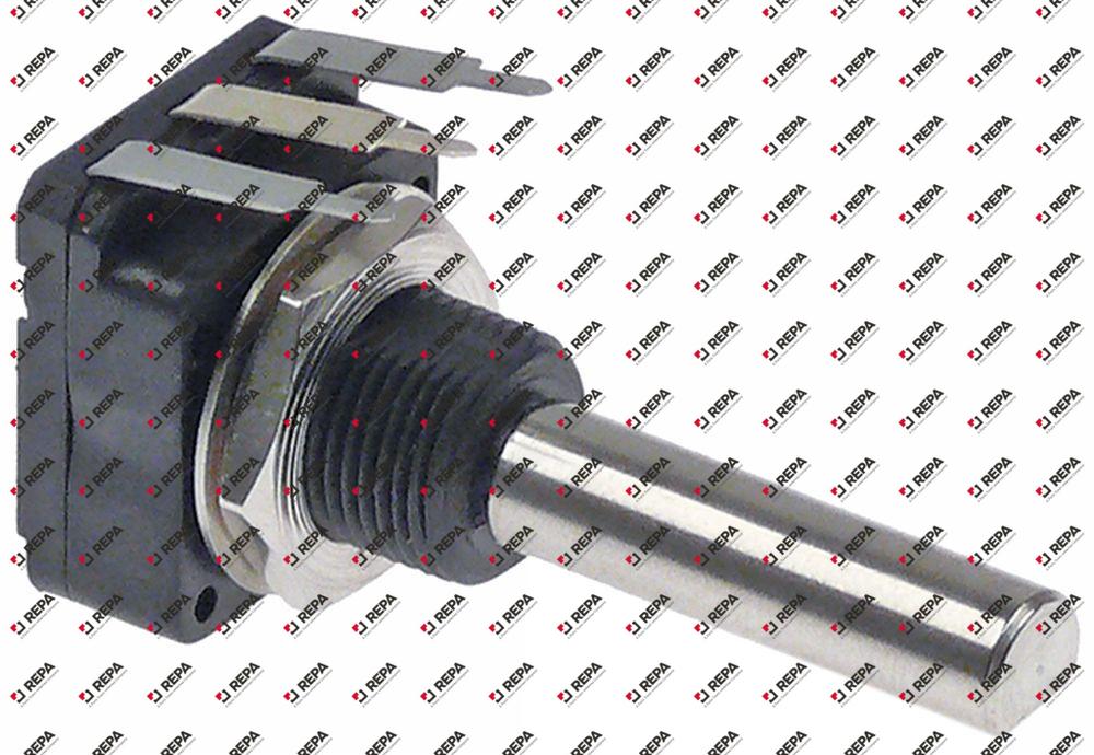 potentiometer 4,15KOhm as ø 6x4,6mm as L 23mm