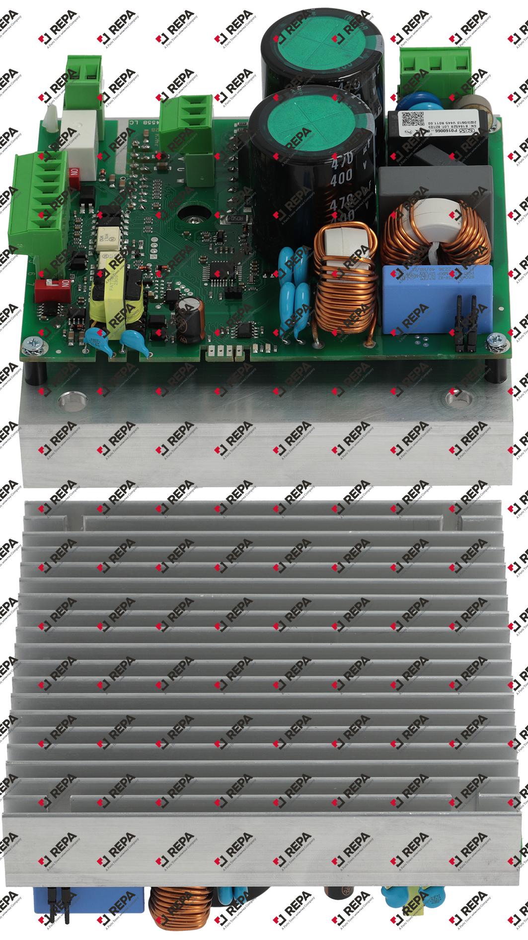 convertidor de frecuencia con disipador