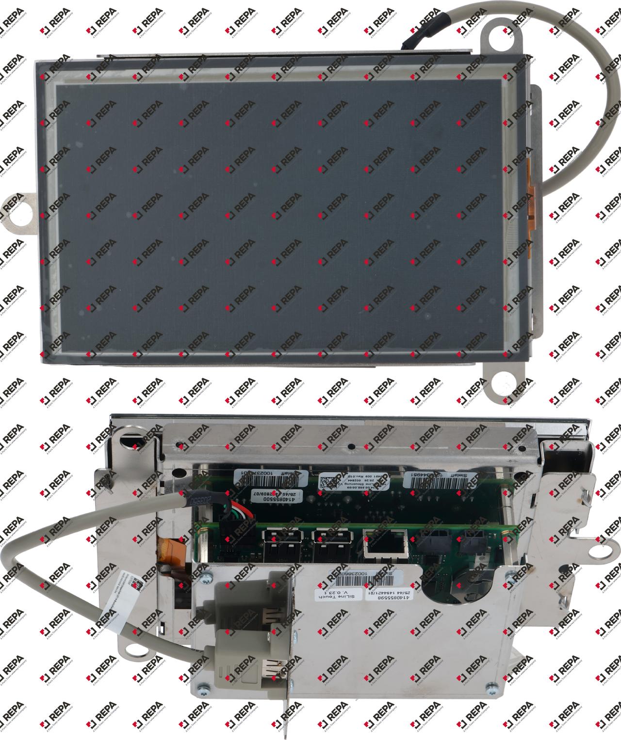 Display complete assembled HMI SiLine painted