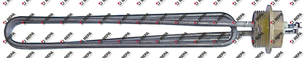 Heizkörper 3000 W 230 V L 285 mm Schraubflansch