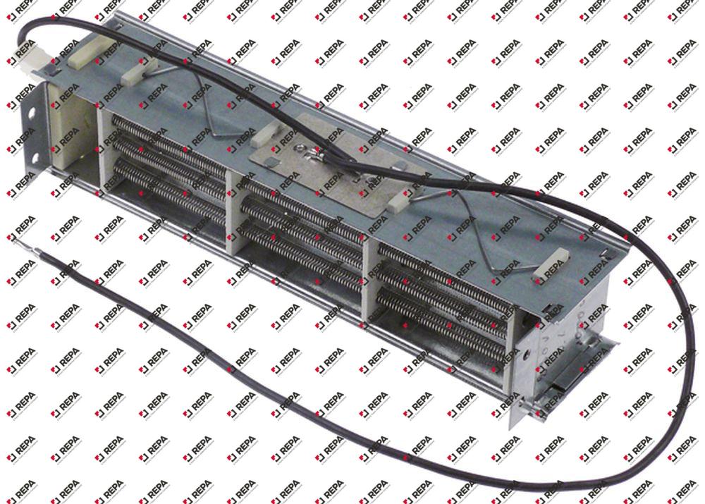 Heizregister 2x1000W 230 V L 195 mm