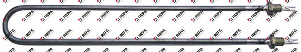 Heizkörper 800 W 230 V L 405 mm 2-Lochbefestigung