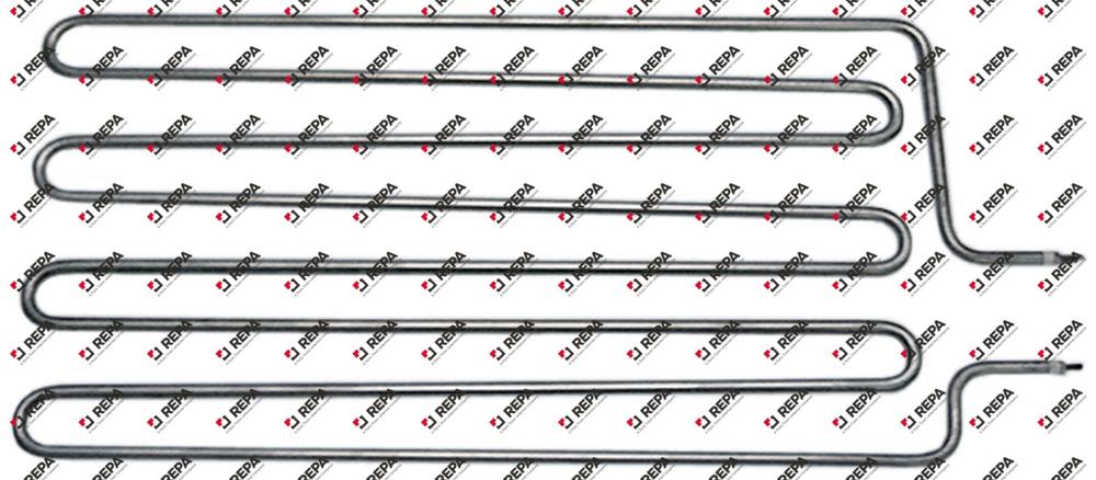 Heating element 4500W 400V L 520mm griddle L1 45mm
