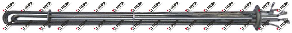 Verwarmingselement 24000W 400V L 585mm rondflens