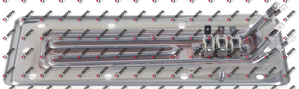 piastra a contatto 1800W 230V Nr. spirali 2