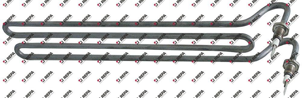 Résistance 3000W 230V L 320mm L1 32mm L2 288mm