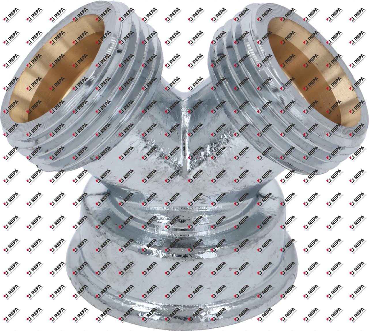 Y-piece thread 1x 3/4" IT / 2x 3/4" ET