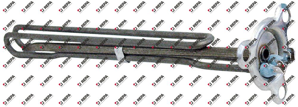 Heizkörper 2600 W 230 V L 293 mm 3-Lochflansch