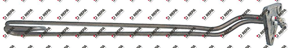 resistenza 2500W 230V incasso ø 42mm L 545mm