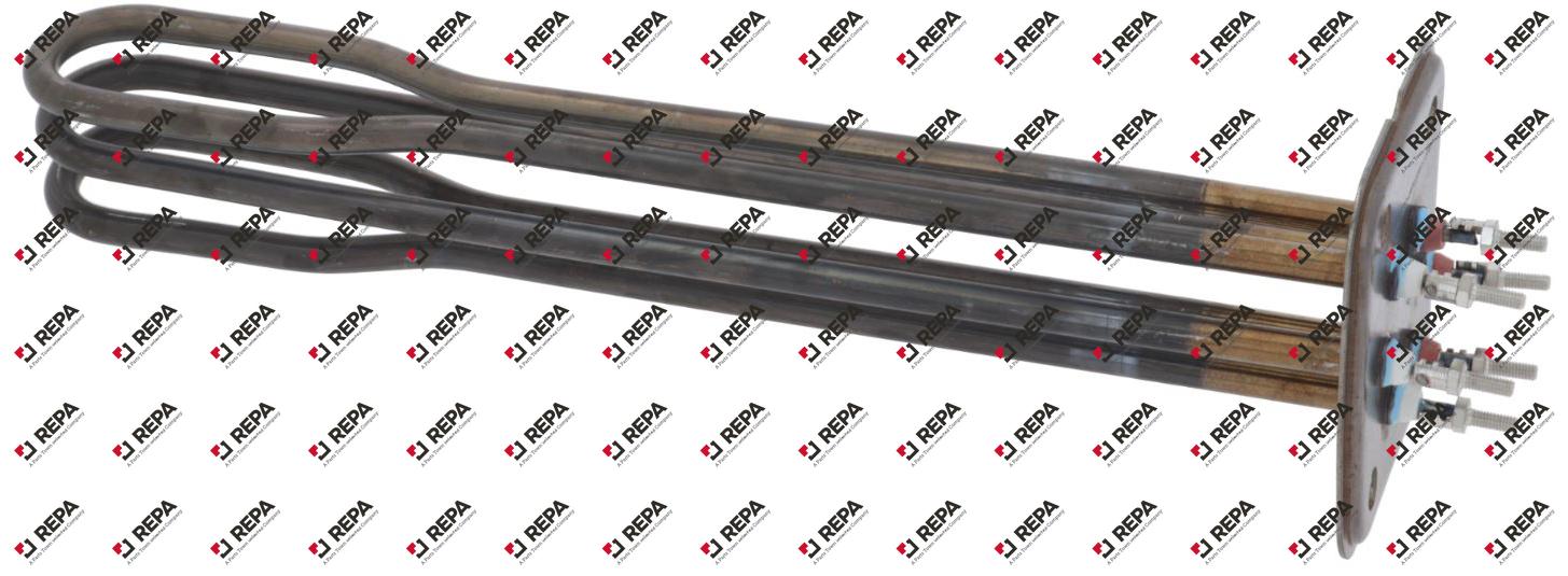 Heizkörper 5200 W 230 V L 325 mm 4-Lochflansch