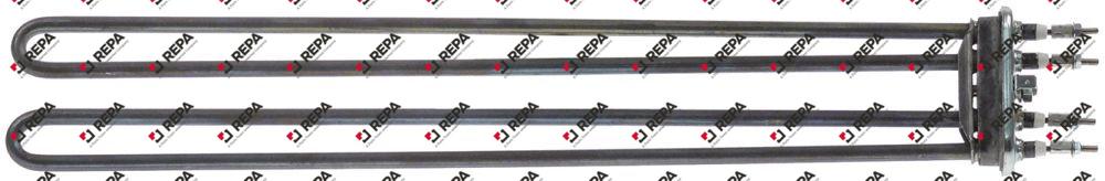 Heating element 4000W 230V L 470mm connection M4