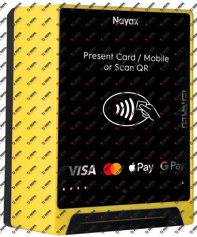 Cashless payment system Nayax model VPOS Media