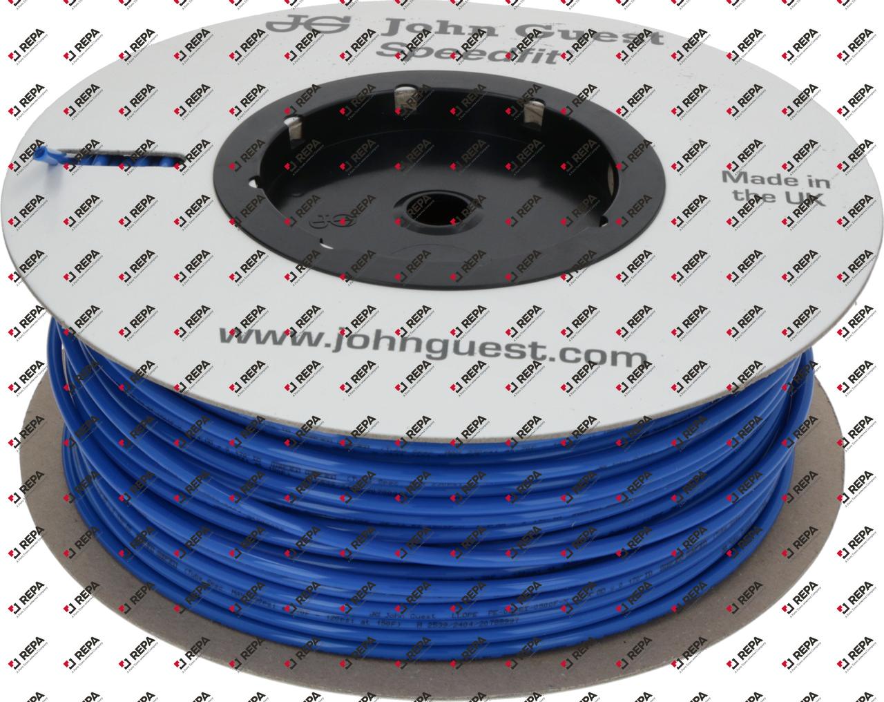 TUBO LLDPE 8MM/6MM, 100M AZUL