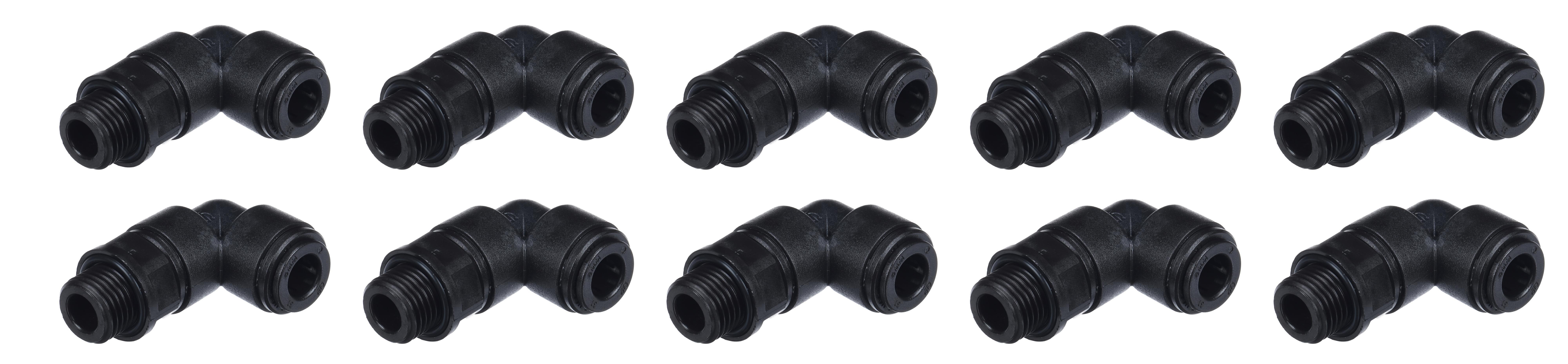 Winkelverbinder M 8mm - 1/4"G 10Stk.
