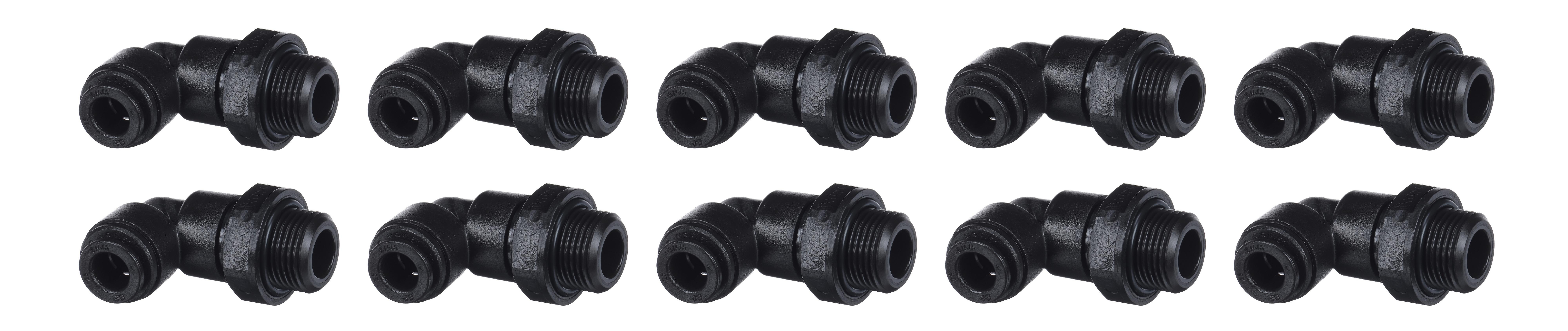 Winkelverbinder M 8mm - 3/8"G 10Stk.