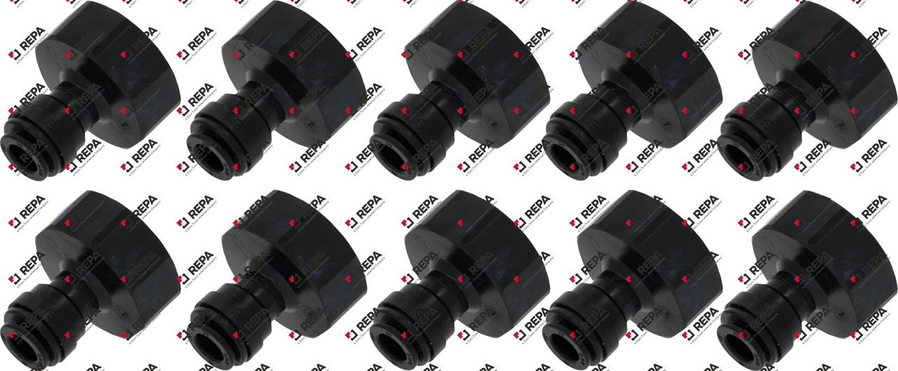 Zapfhahnanschluss 8 mm x 3/4 BSP 10 Stück