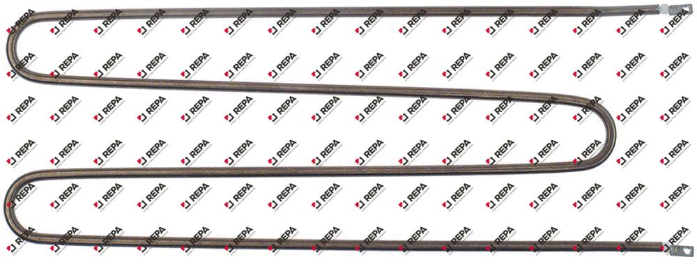 Heizkörper 1200 W 230 V L 405 mm Anschluss M4
