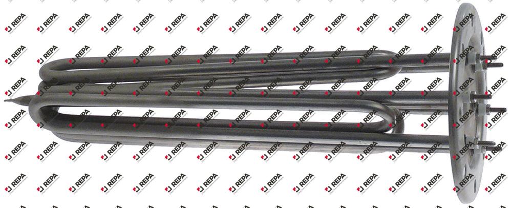 Heating element 9000W 230/400V L 300mm
