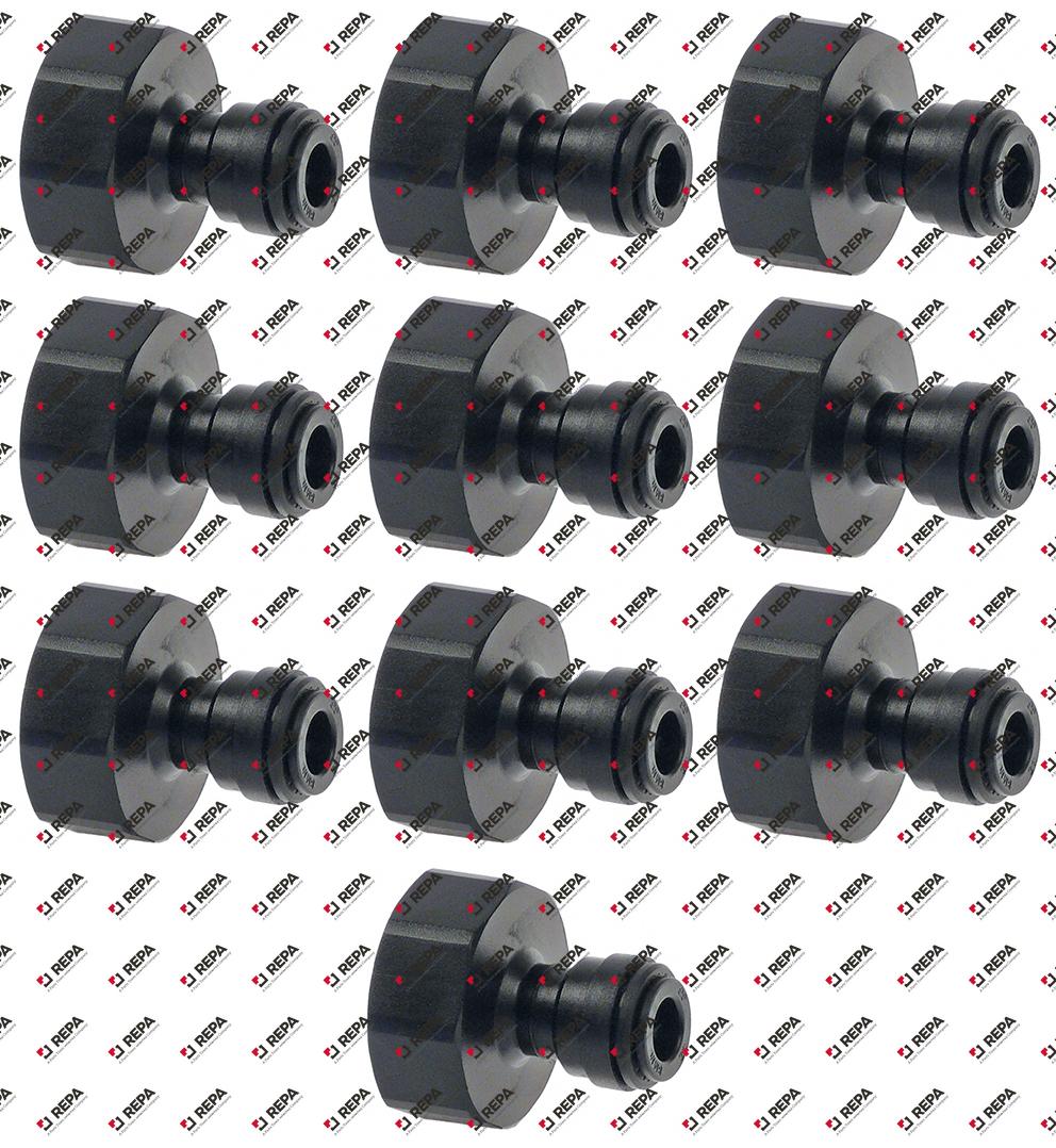 STRAIGHT CONNECTOR JG CM320816FE - 10 PZ 10 PIECES