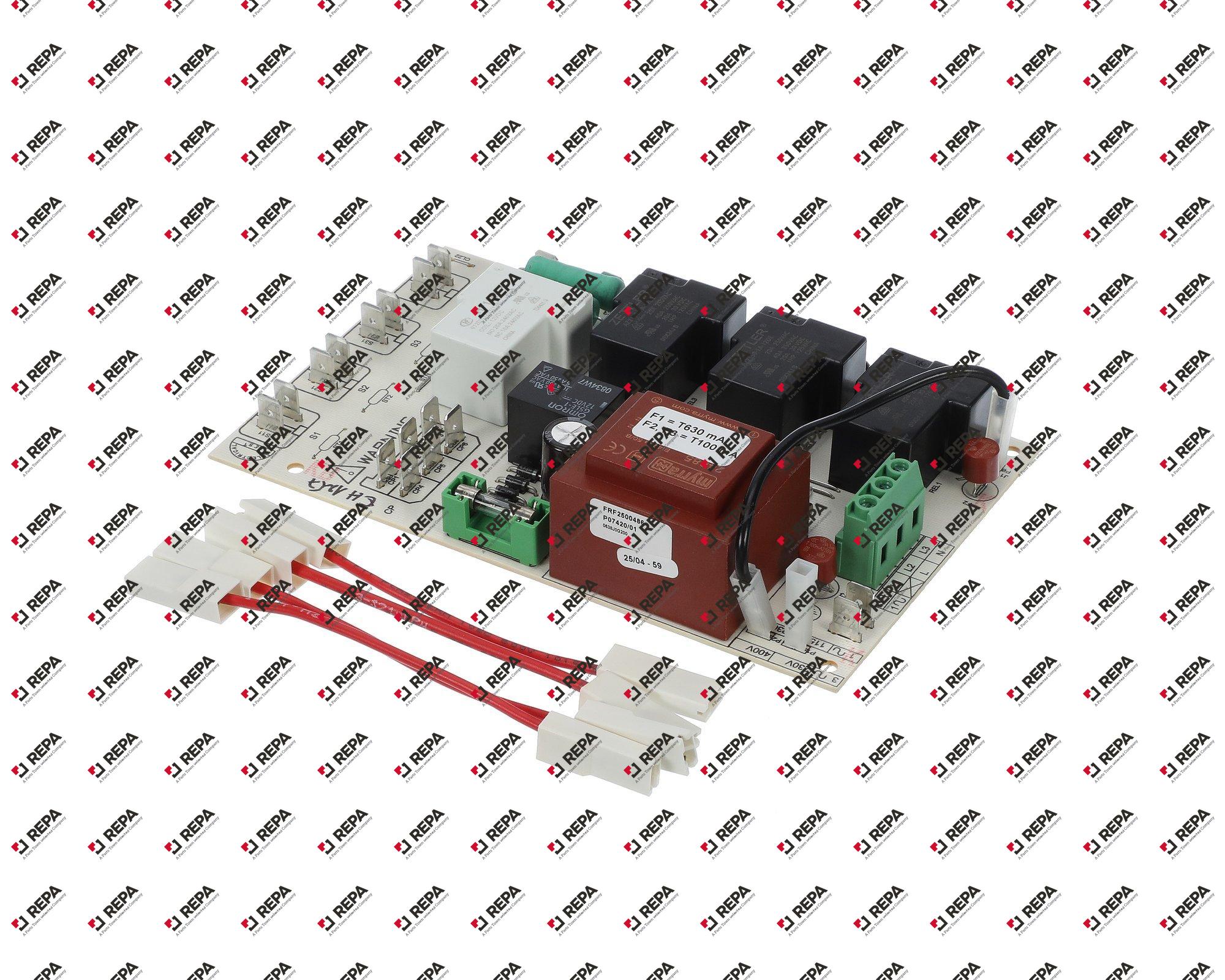 POWER BOARD;  1 SPEED THREE PHASE