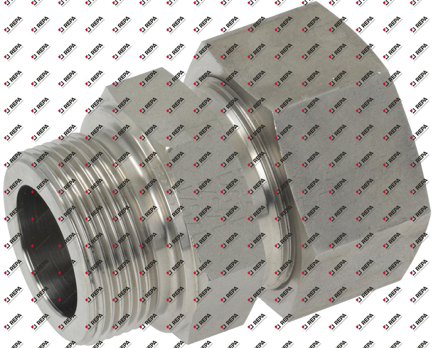 COUPLING, SS, GE38 SR G1 1/2"