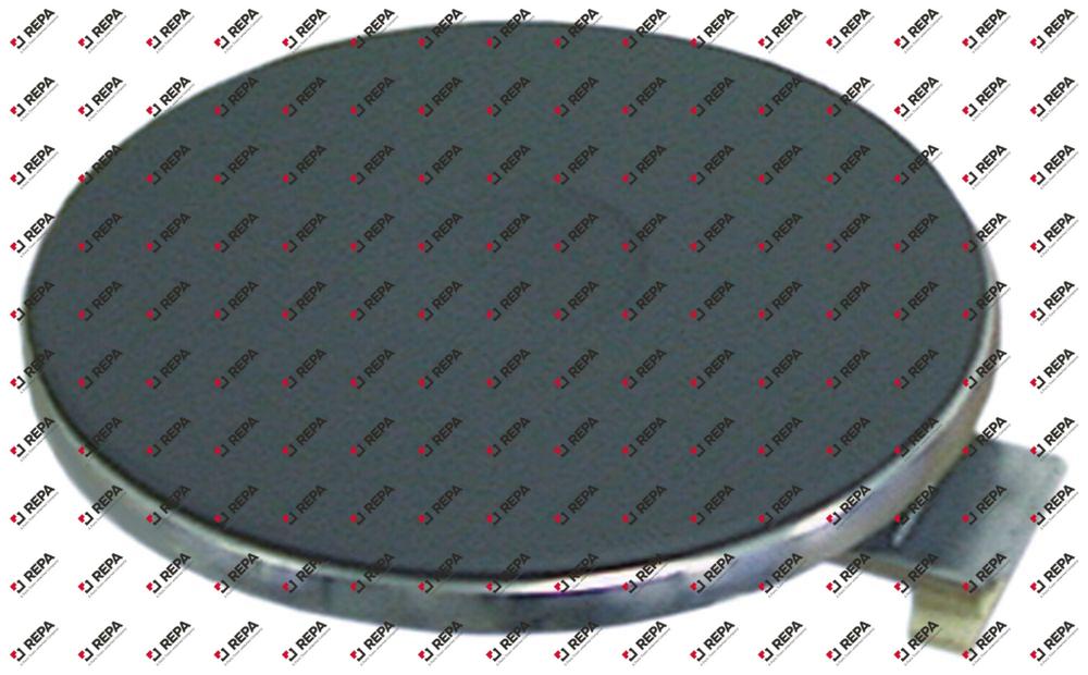 Placa de cocción ø 220 mm 2000 W 400 V