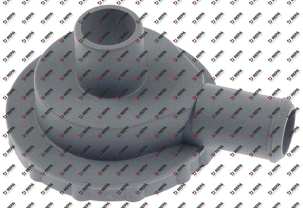 Body inlet ø 24mm outlet ø 22mm