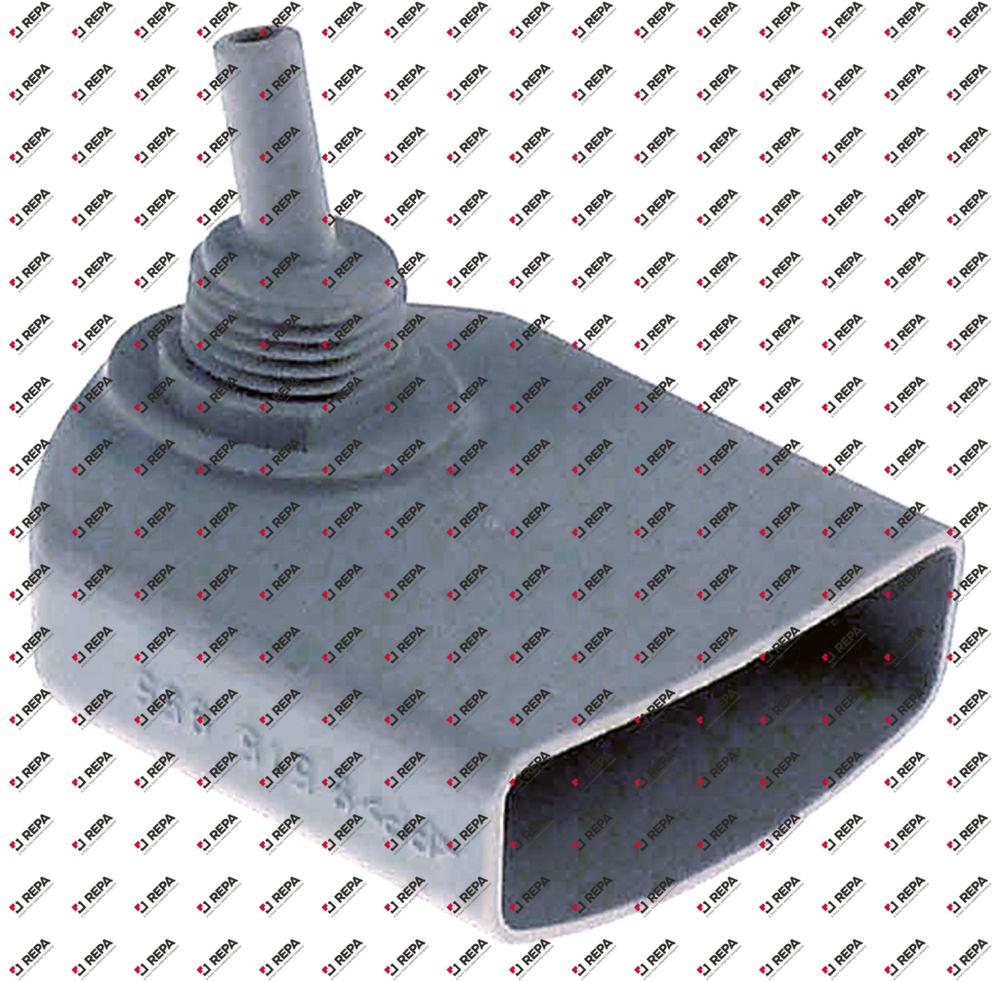 Luftfalle L 52mm B 19mm H 56mm Gewinde 3/8"
