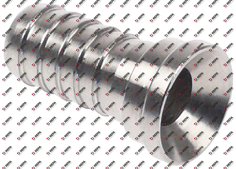 Nippel AFG CNS DN 7 mm für Schlauch ID 9,8 mm