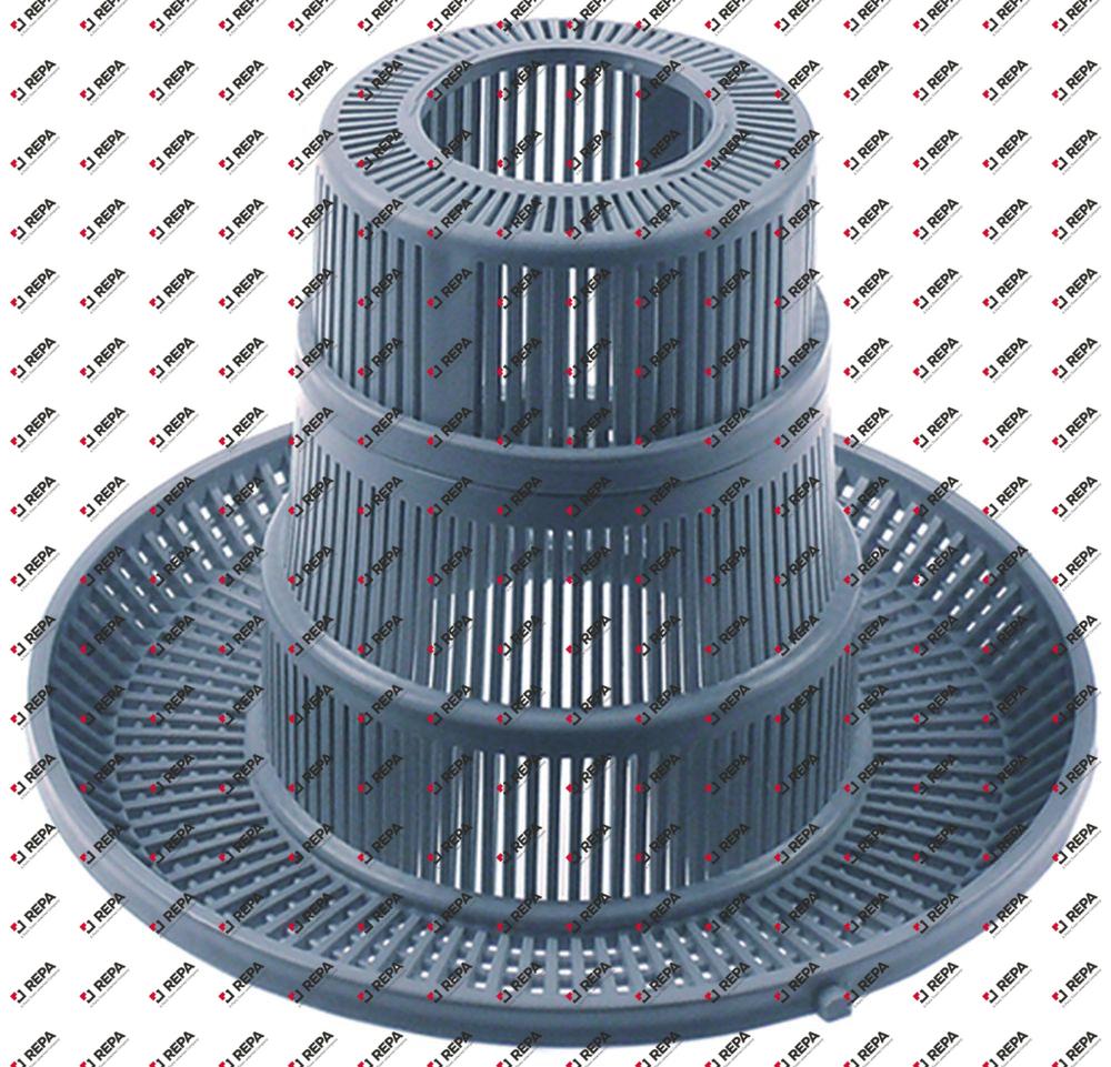 Rundfilter ø 204mm H 140mm