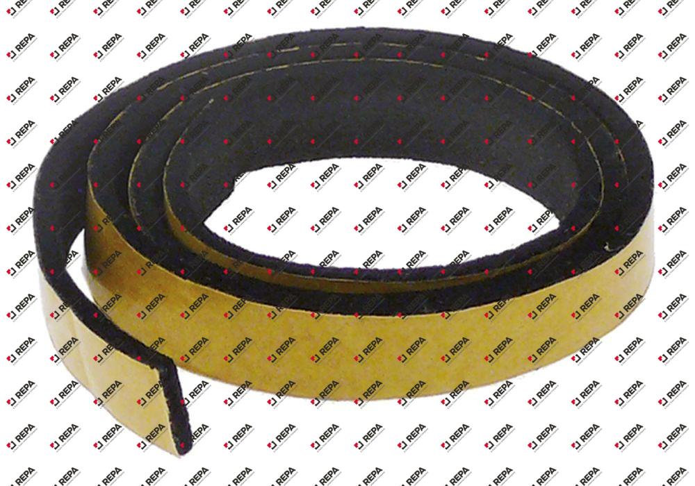 Moosgummidichtung B 8mm Stärke 2mm selbstklebend
