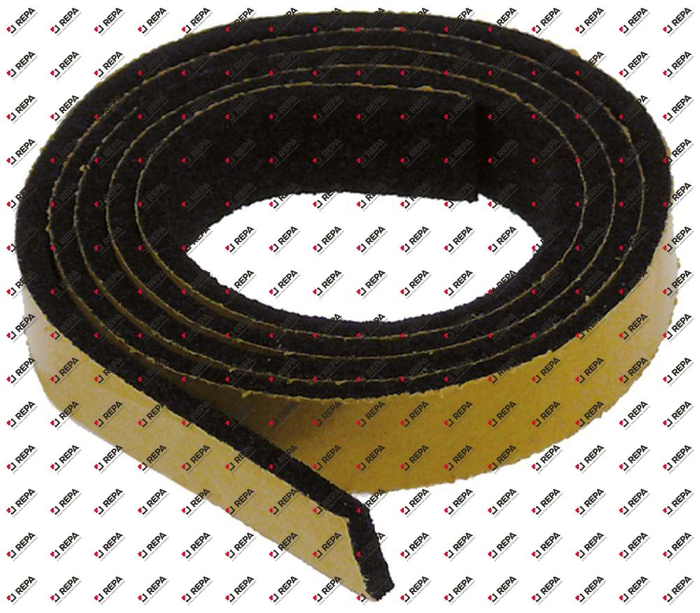 Moosgummidichtung B 9mm Stärke 2,5mm selbstklebend