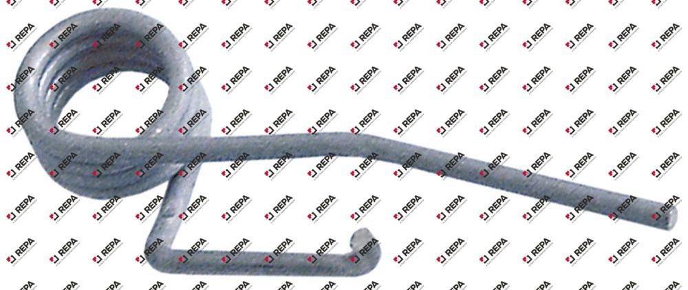 Drehfeder ø 17mm L2 38mm Drahtstärke ø 2mm