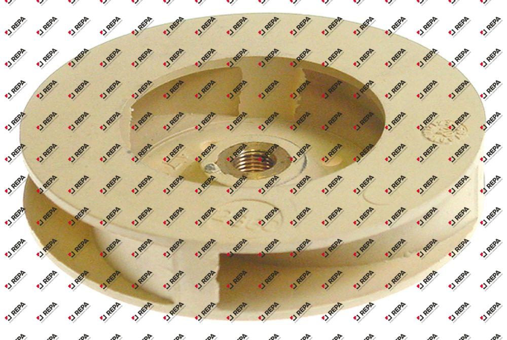 Laufrad ø 105mm H 20mm M10L Laufrichtung rechts