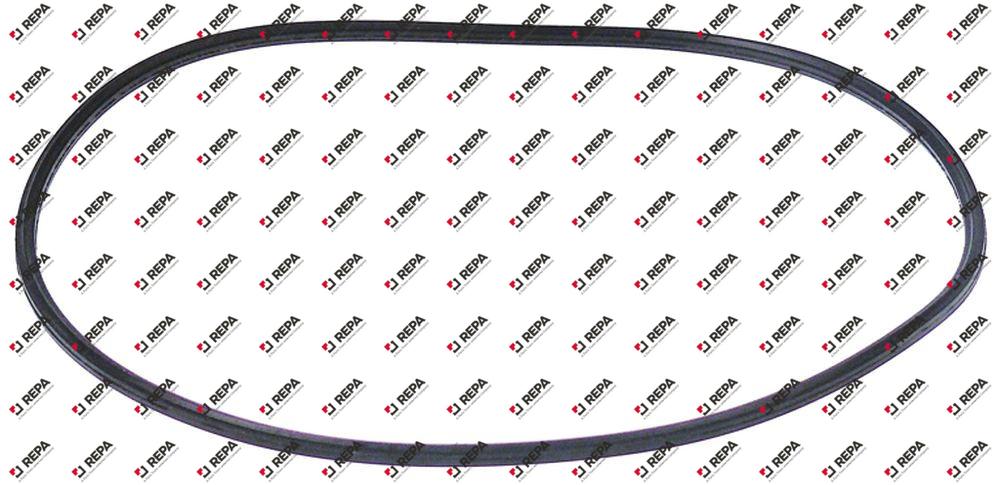 Pumpendeckeldichtung EPDM Materialstärke 3,53 mm