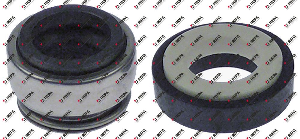 Gleitringdichtung Edelstahl/Keramik/EPDM
