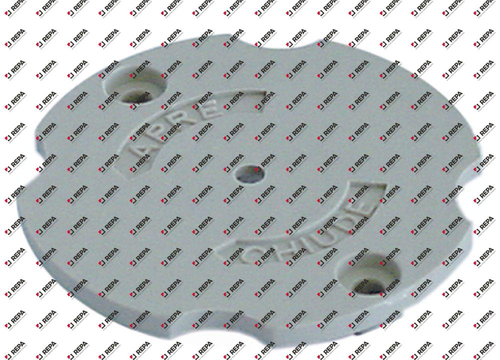 Deckel für Überlaufrohr