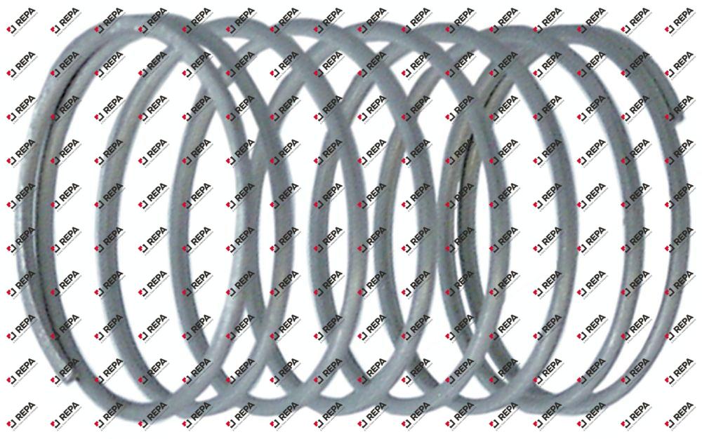Druckfeder ø 41,3 mm L 57 mm Drahtstärke ø 2 mm